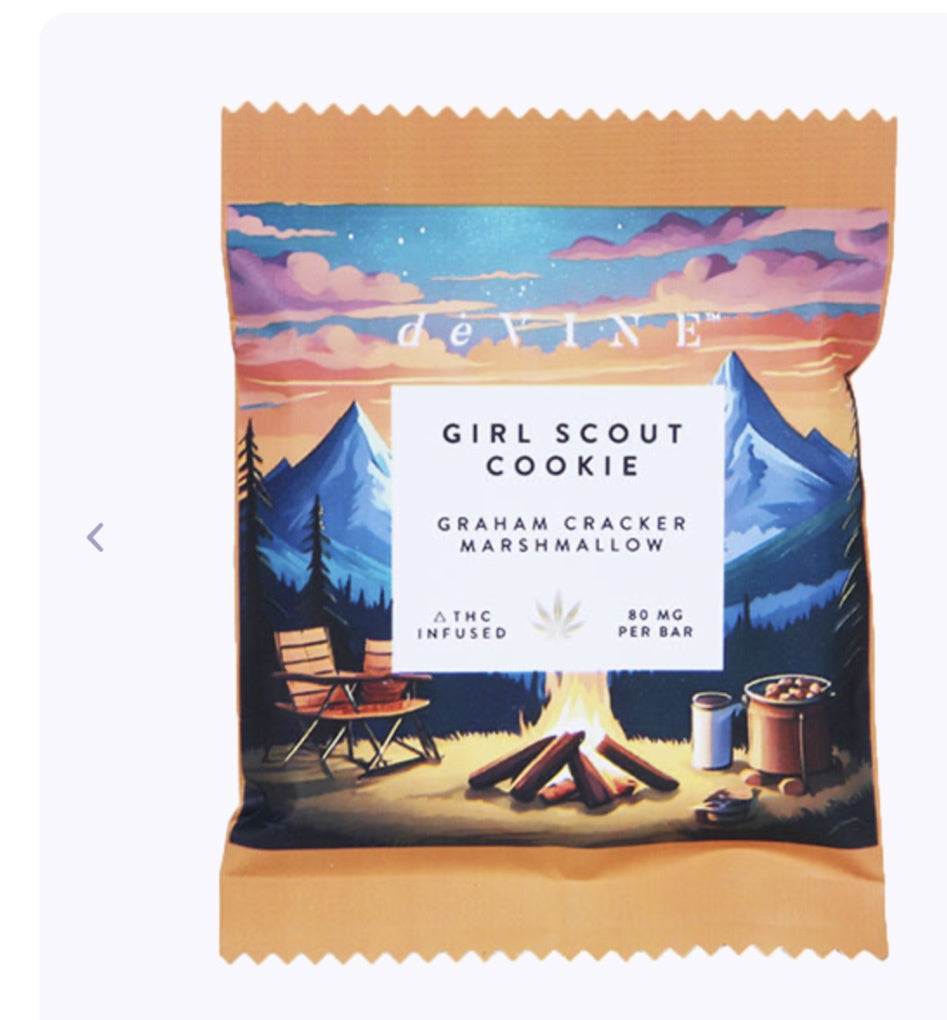 Devine D8 + D9 Chocolate Bar | (1ct) 80mg