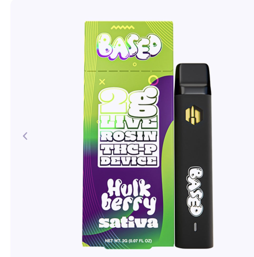 Based Live Rosin THC-P Disposable | 2g