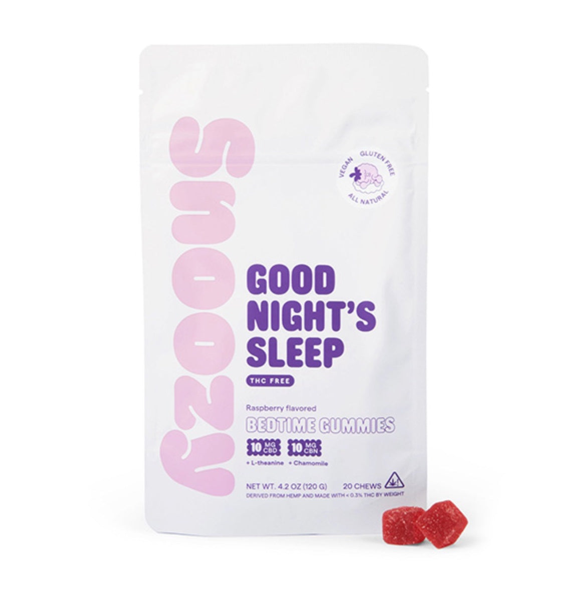 SNOOZY CBD + CBN BEDTIME GUMMIES