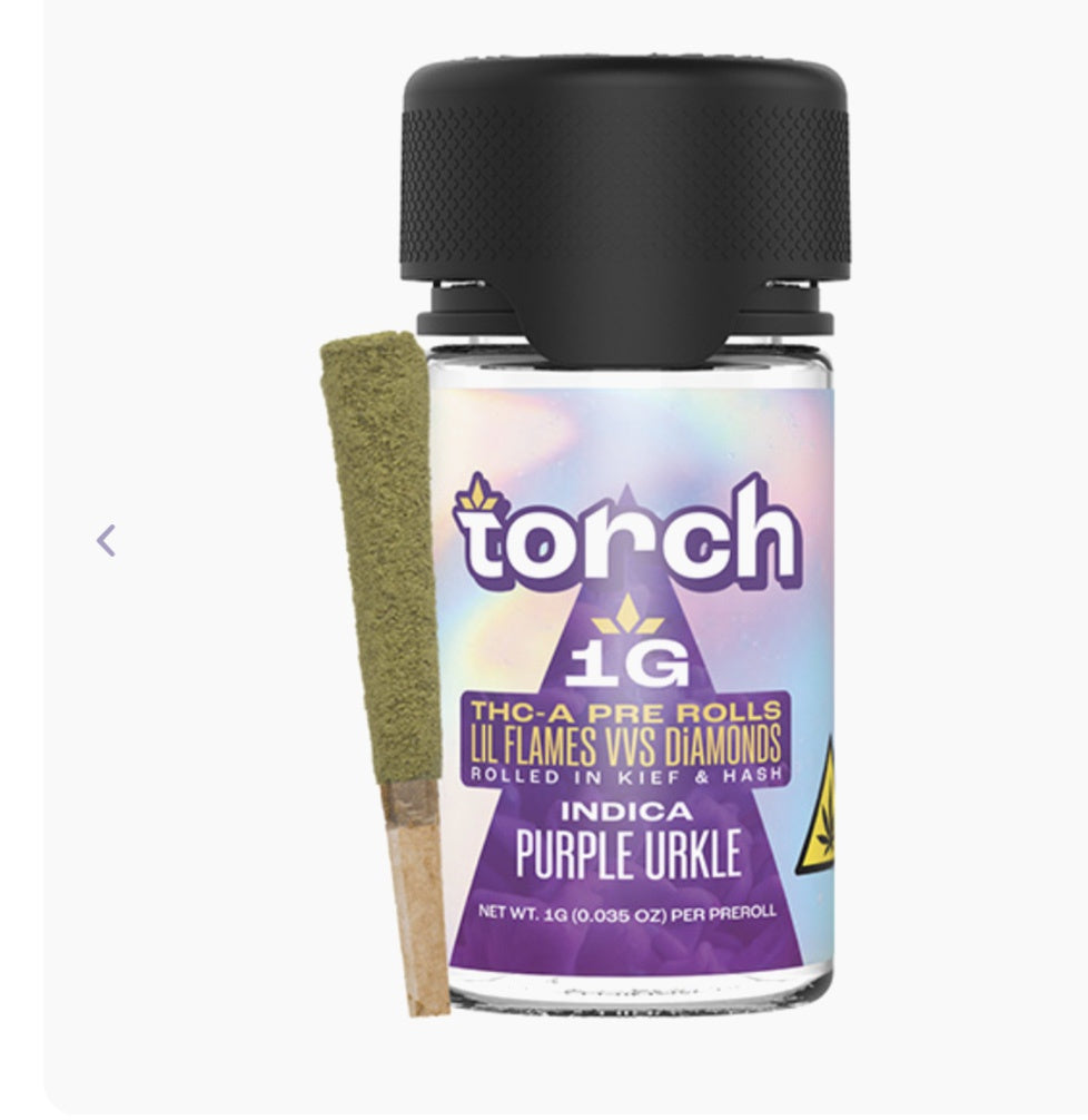 TORCH THC-A LIL FLAMES VVS DIAMOND PRE-ROLLS | (4CT) 4G