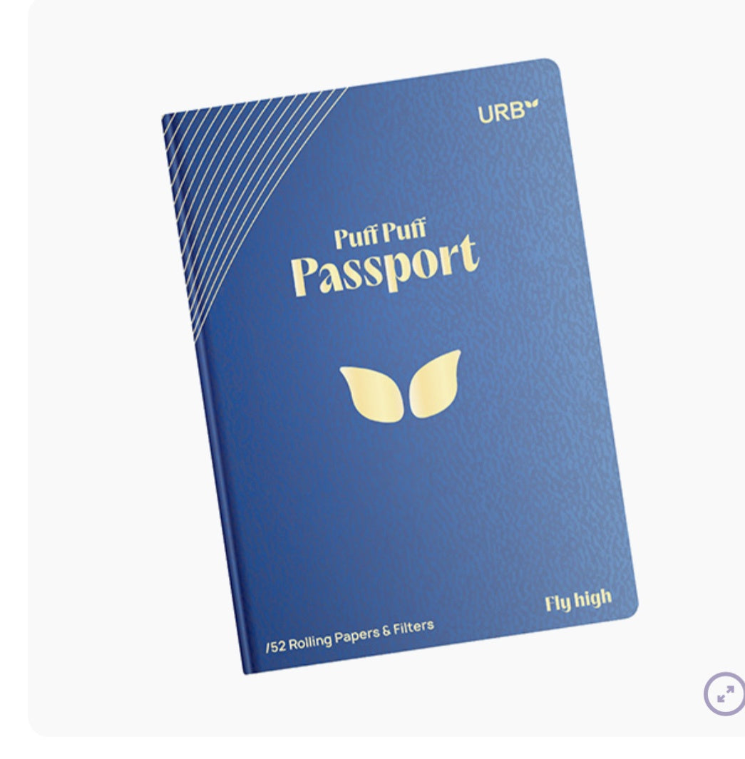 URB PUFF PUFF PASSPORT – 52 ROLLING PAPERS & FILTERS