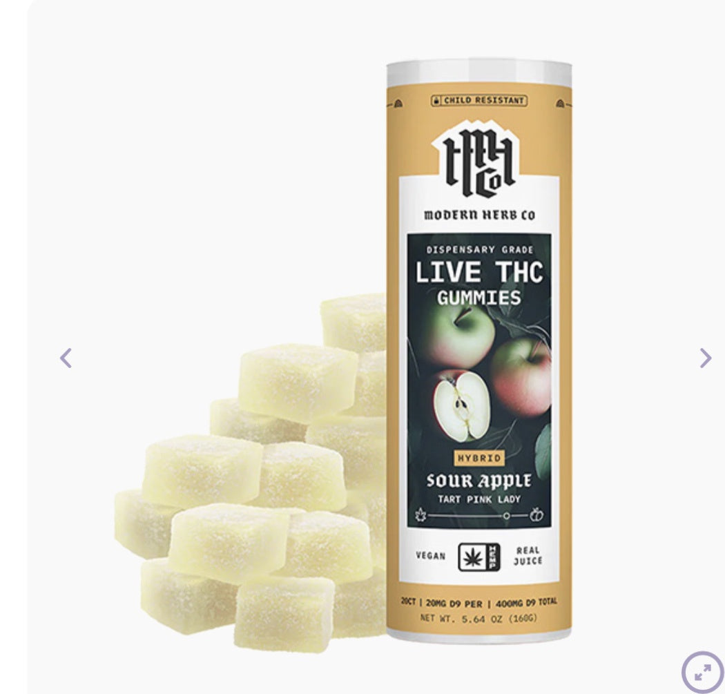 MODERN HERB CO D9 GUMMIES | (20CT) 400MG