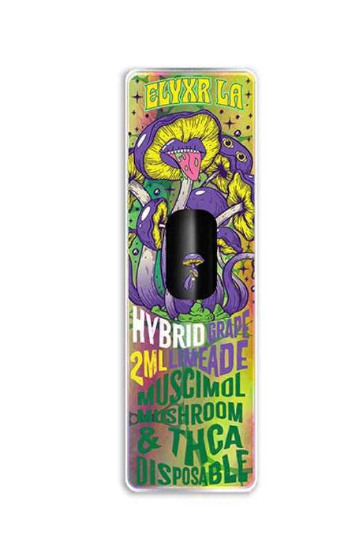 Elyxr Muscimol Mushroom & THC-A Disposable | 2g