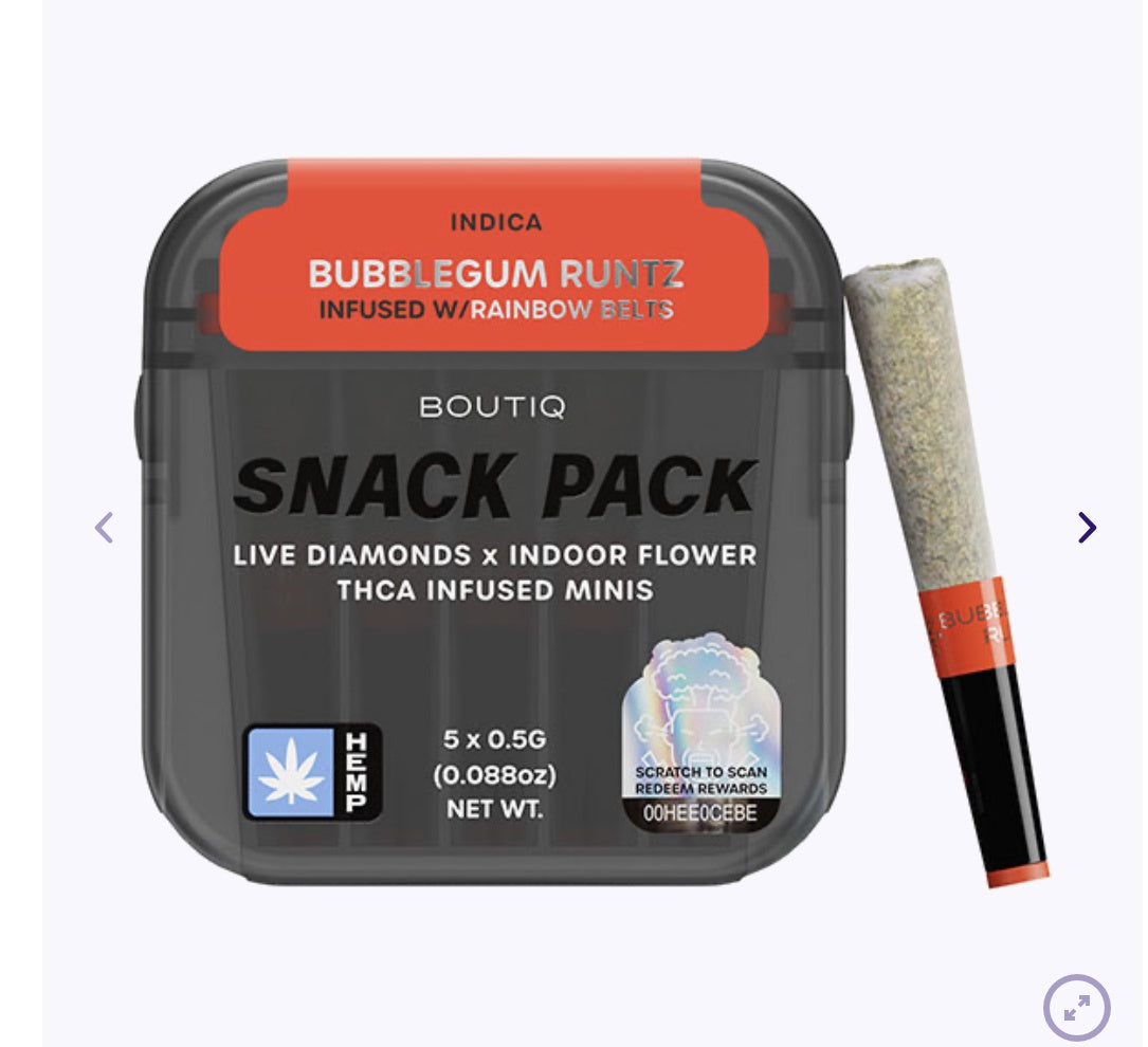 Boutiq Snack Pack Live Diamonds Minis | (5ct) 2.5g