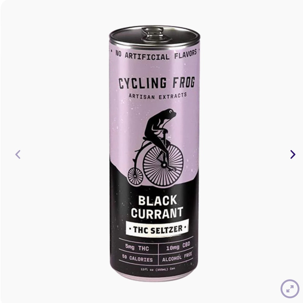 CYCLING FROG THC + CBD SELTZER | (15MG) 12OZ.