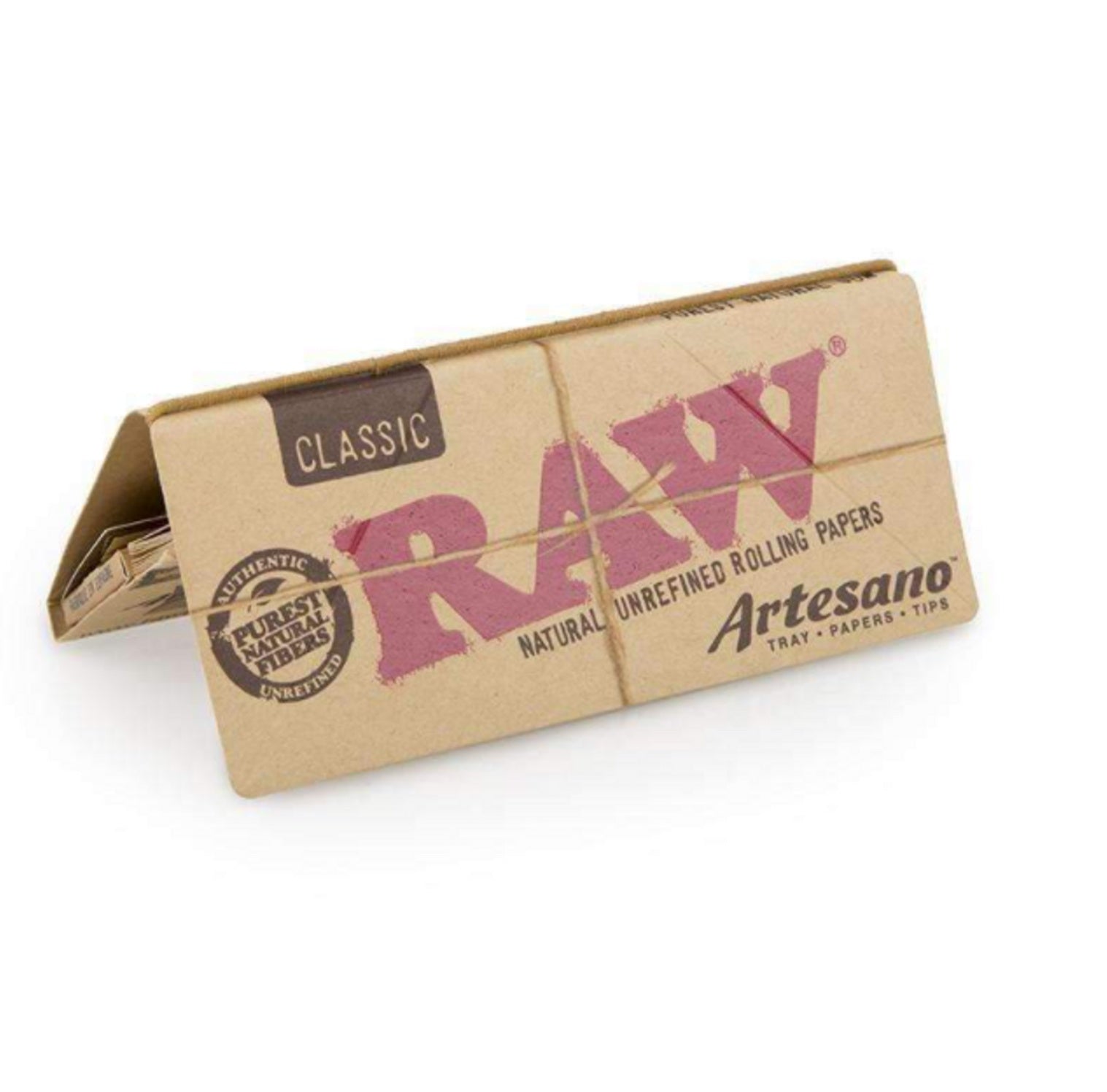 RAW Classic Artesano Rolling Papers with Tips King Size