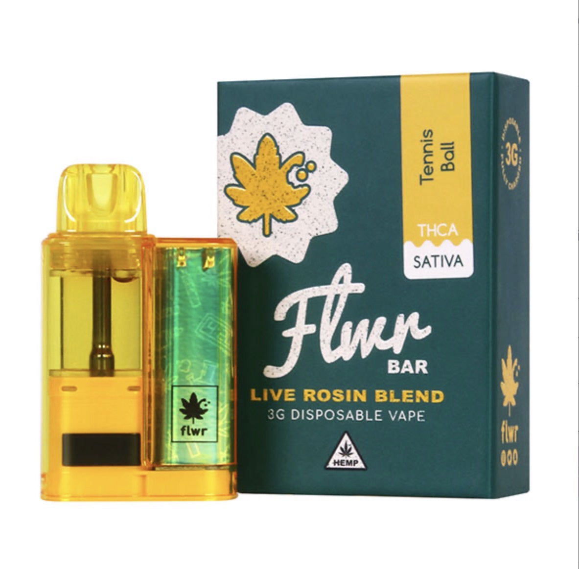 Flwr Bar THC-A Live Rosin Disposable | 3g